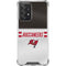 NFL Tampa Bay Buccaneers White Striped Galaxy A52 5G Clear Case